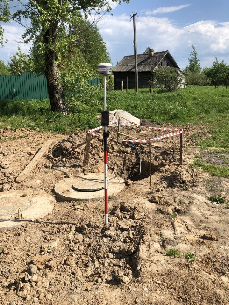 Топографическая съемка участка для водоканала